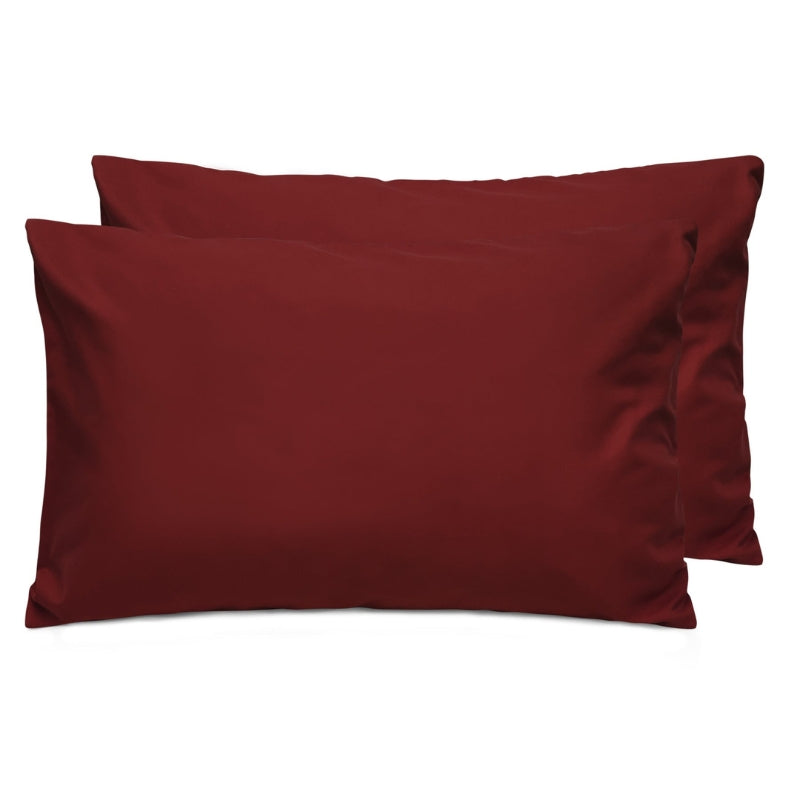 Linenova Microfibre Standard Pillowcase 2 Pack