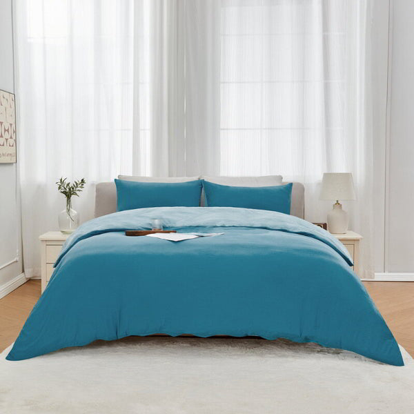 Slate blue comforter deals