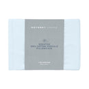 Front details of the packaging of sky breathe cotton standard pillowcase featuring its minimalist packaging design.