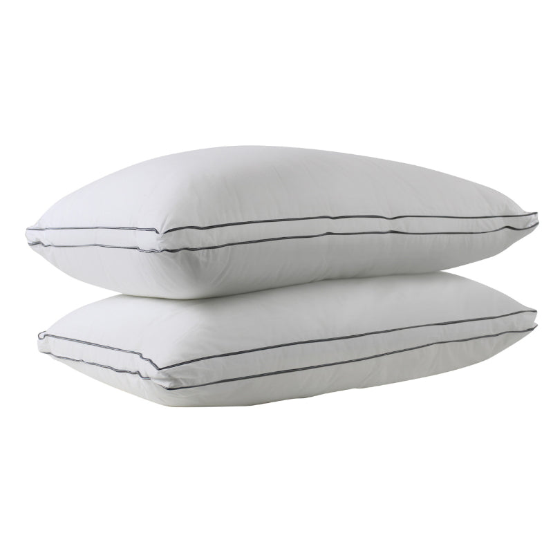 alt="Side details of a dream standard pillow"