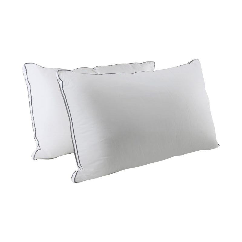 alt="Front details of a dream standard pillow 2 pack"