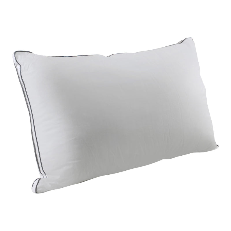 alt="Front details of a dream standard pillow"