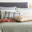 Park Avenue Heathered Plaid Egyptian Cotton Flannelette Sheet Set