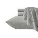 Elegant Strada Silver Charcoal Quilt Cover Set crafted from premium Egyptian Cotton, 1000-thread count, with eco-friendly features and stylish embroidery.