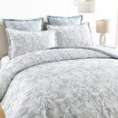Layered bedroom look with the Westley Jacquard Set styled with soft lighting