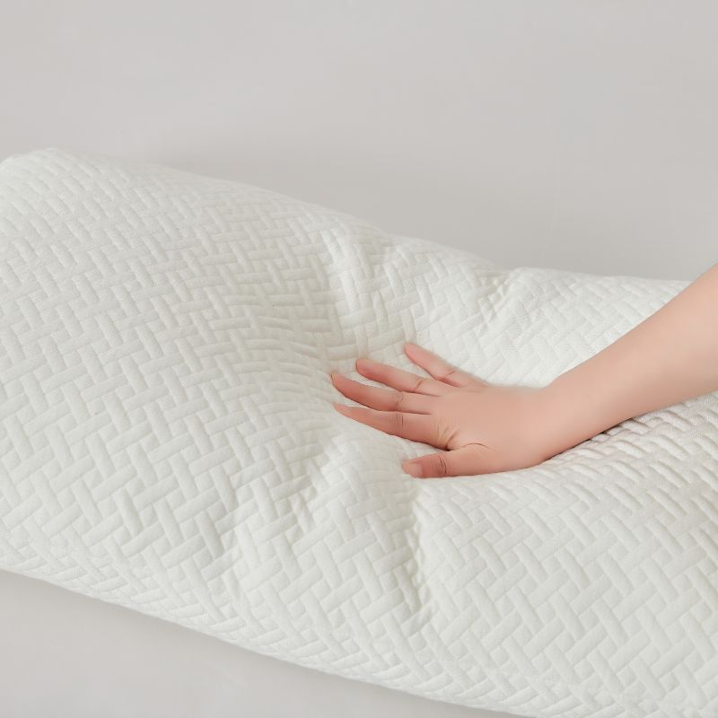 Bamboo blend memory foam pillows designed for breathable comfort.
