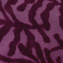 Bambury HiLo Nori Berry Beach Towel featuring a raised textured leaf pattern in rich berry tones.