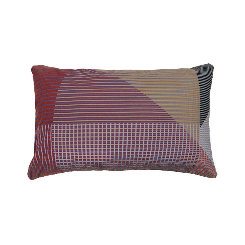 Bambury Iridia Quilt Cover Set styled in a modern bedroom with colourful patchwork design.