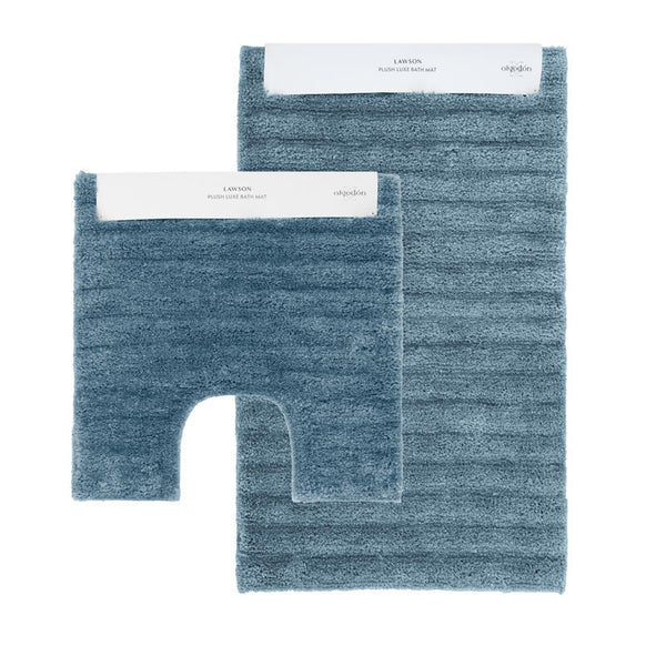 Algodon Lawson 2-PC Set Plush Bath Mat