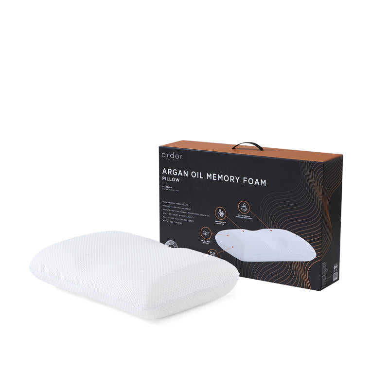Luxurious memory foam pillow designed for comfort and rejuvenation