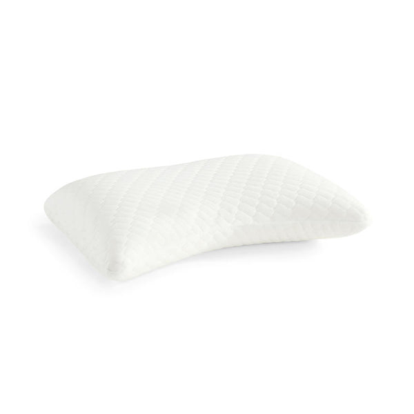 Sustainable, supportive pillow designed for cool and comfortable sleep.