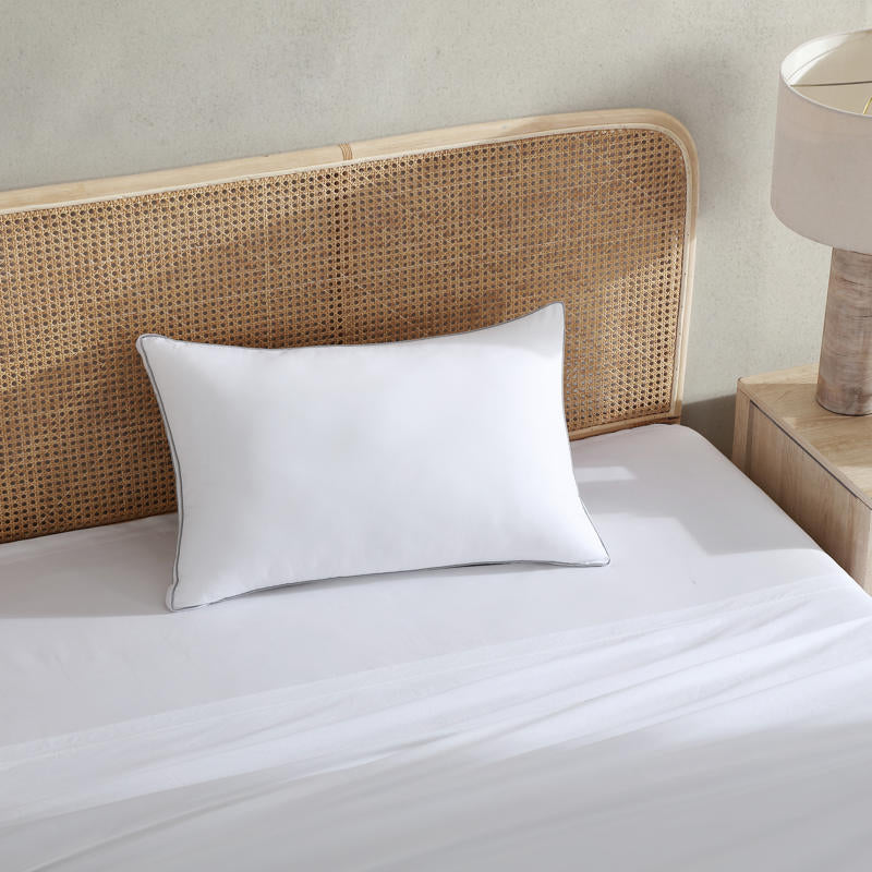 Cloud-like soft pillow ideal for front and back sleepers