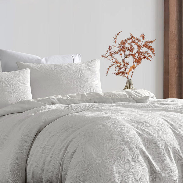 Crisp white tone instantly brightens your room, pairing beautifully with both natural and modern décor.