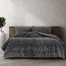 Soft and stylish grey quilt cover set for cosy bedroom comfort.