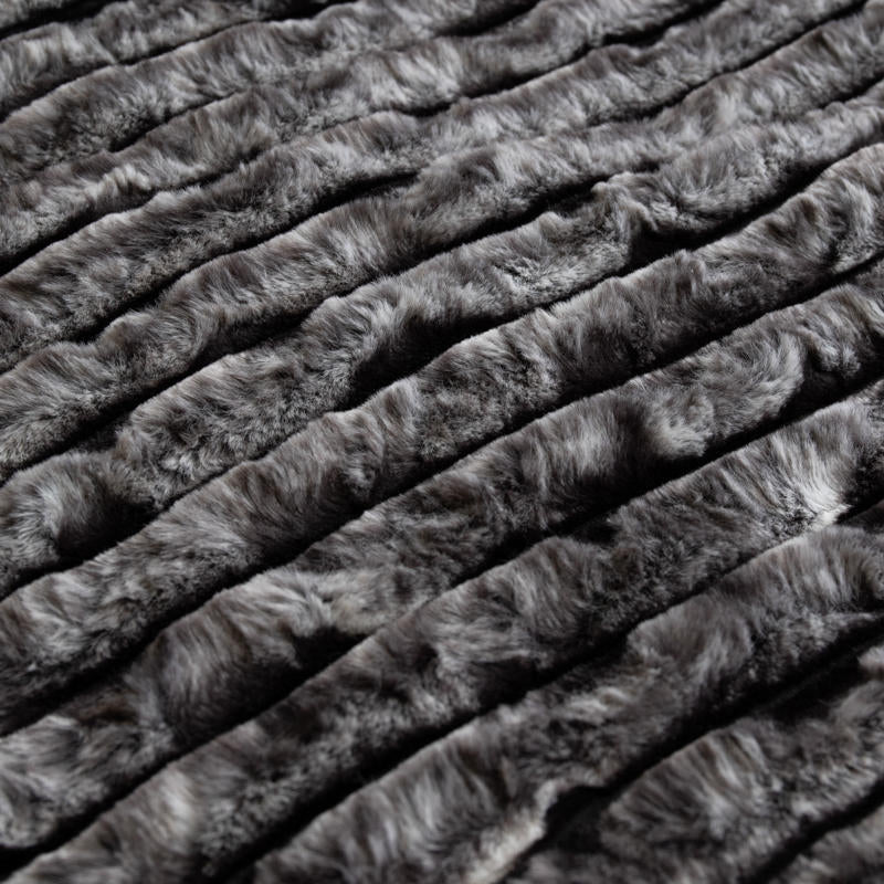 Soft and stylish grey quilt cover set for cosy bedroom comfort.