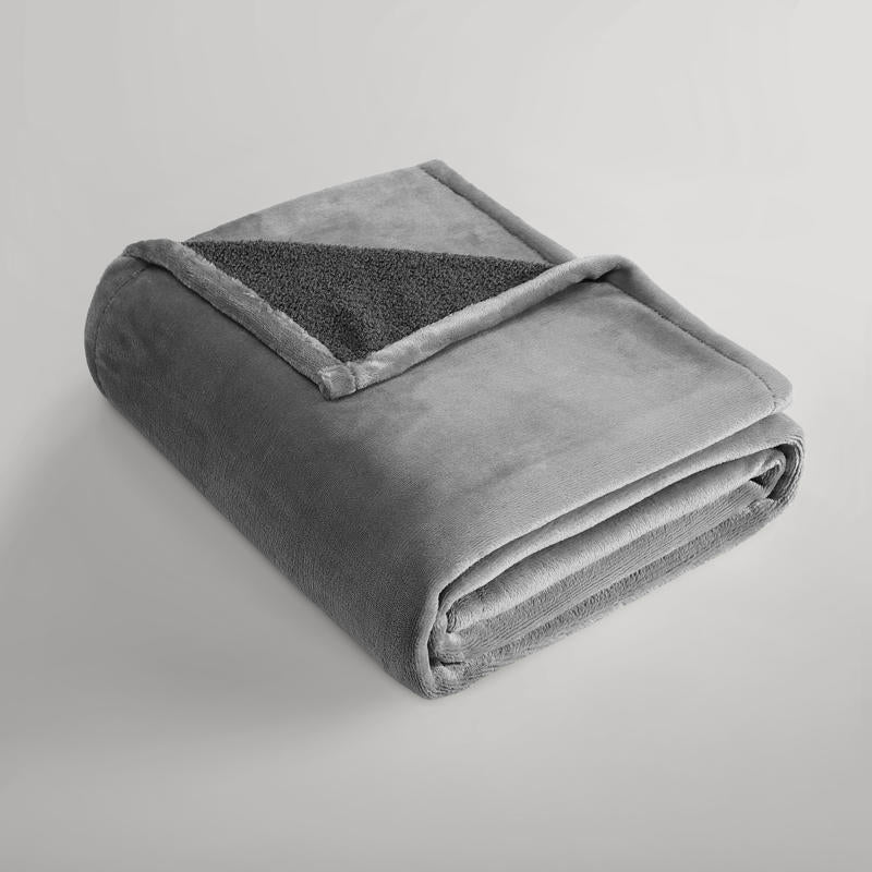 Ardor Boudoir Jasper Charcoal Boucle Throw styled in a cosy living room