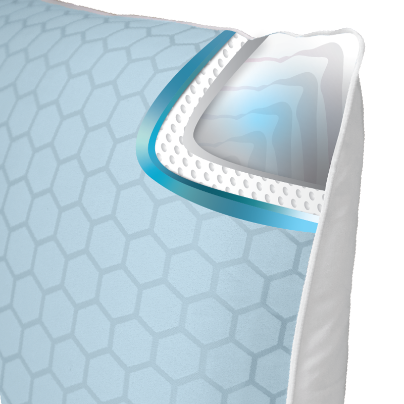 Ardor Cooling Pillow with phase change technology for temperature balance