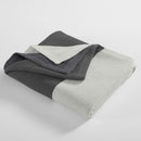 Stylish dual-tone design in charcoal and light grey for a modern, versatile finish.