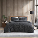 Modern bedroom featuring Kenneth Cole Diagonal Stitch Quilt Cover Set.
