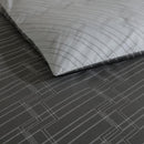 Modern bedroom featuring Kenneth Cole Diagonal Stitch Quilt Cover Set.