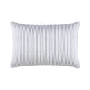 Lacoste L Shadow Pillowcase with watercolour floral design in soft blues and greys