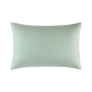 Lacoste L Songe Pillowcase with geometric print in soft green and cream tones