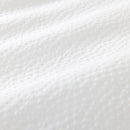 Bedroom styled with Lacoste L Tamis Blanc Quilt Cover Set and matching pillows