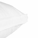Soft and breathable cotton pillow ideal for year-round use.
