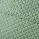 Morgan and Reid Argyle Watercress Coverlet Set