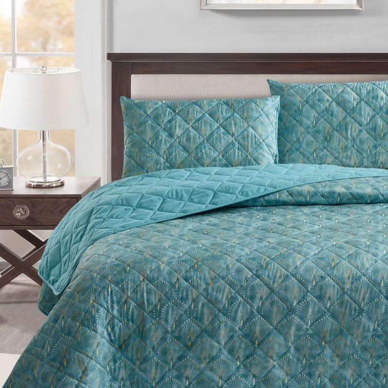 Morgan and Reid Art Deco Coverlet Set | Australia