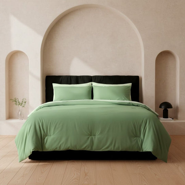 Morgan and Reid Watercress Bamboo Ultra Cooling Comforter Set