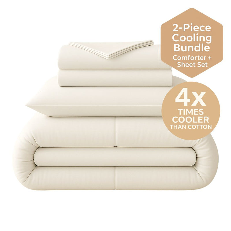 Morgan and Reid Ultra Cooling Comforter Bundle (All Colours)