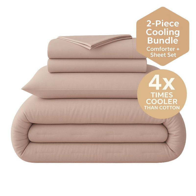 Morgan and Reid Ultra Cooling Comforter Bundle (All Colours)