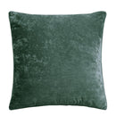 Morgan and Reid Sage Velvet Crushed Snuggle Fleece European Pillowcase Pair
