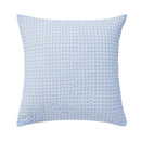 Morgan and Reid Gingham Blueberry Swirl European Pillowcase Pair