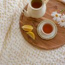 Morgan and Reid Gingham Lemon Butter Comforter Set