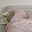 Morgan and Reid Gingham Strawberry Whip Comforter Set