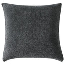 Morgan and Reid Black White Snuggle Fleece European Pillowcase Pair