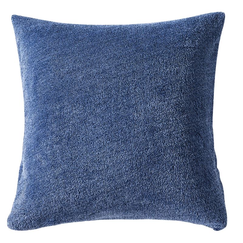 Morgan and Reid Blue Spec Snuggle Fleece European Pillowcase Pair