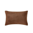 Morgan and Reid Mocha Snuggle Fleece Pillowcase Pair