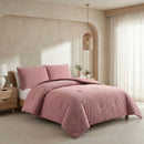 Morgan and Reid Stretch Woven Rose Comforter Set