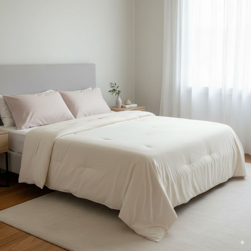 Morgan and Reid Coconut Bamboo Ultra Cooling Comforter Set