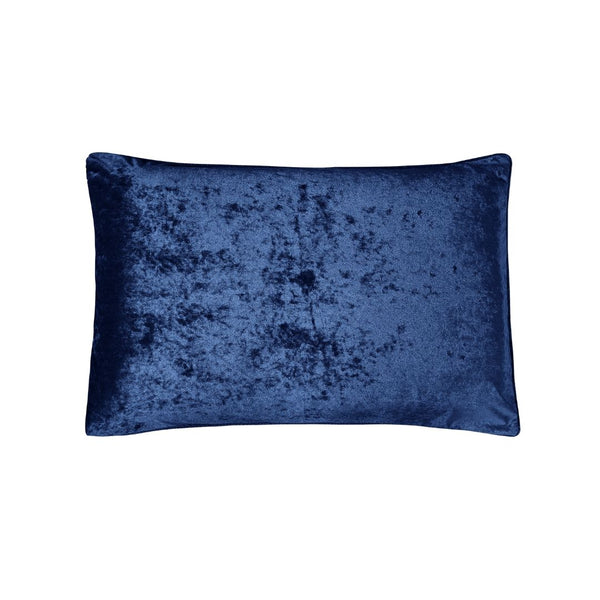 Morgan and Reid Navy Velvet Crushed Snuggle Fleece Pillowcase Pair