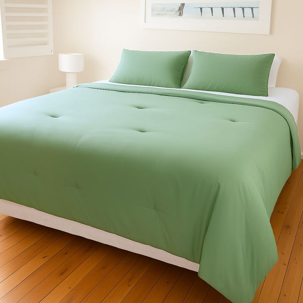 Morgan and Reid Watercress Bamboo Ultra Cooling Comforter Set