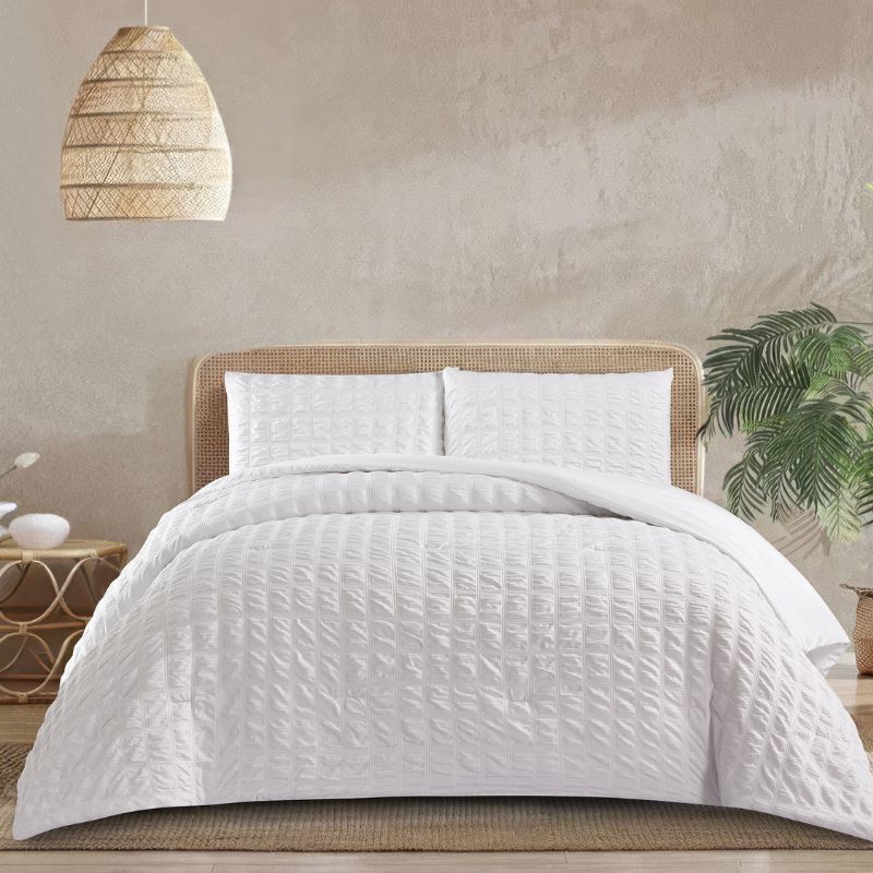 Morgan and Reid Whispers of White Comforter Set