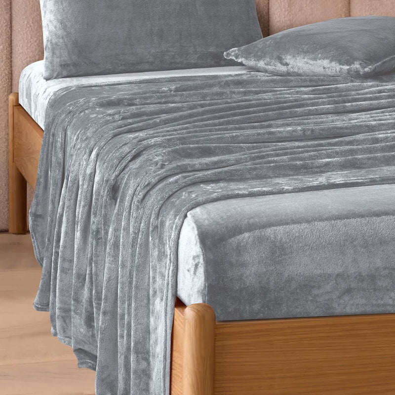 Morgan and Reid Winter Microplush Sheet Set