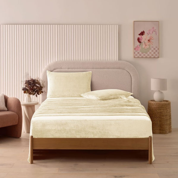 Morgan and Reid Winter Microplush Sheet Set