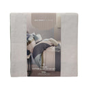 Bedroom featuring Odyssey Living Naples Cotton Quilt Cover Set in muted modern tones.