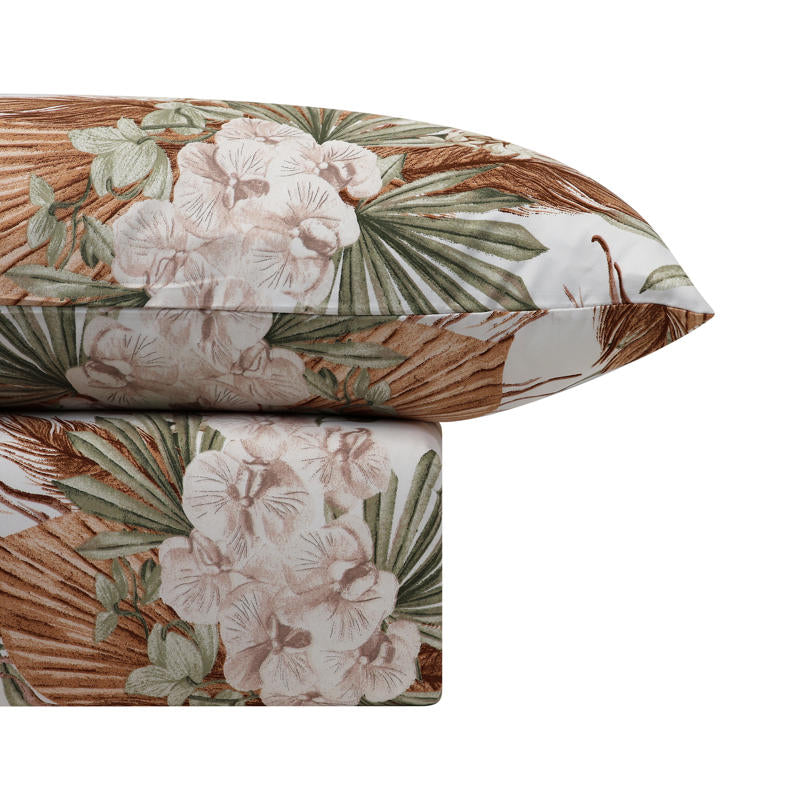 Tropical Odyssey Living Nusa Dua Comforter bringing warm, relaxed style to a modern Australian home.