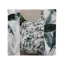 Bedroom featuring Odyssey Living Vietnam Cotton Quilt Cover Set with natural green tones.